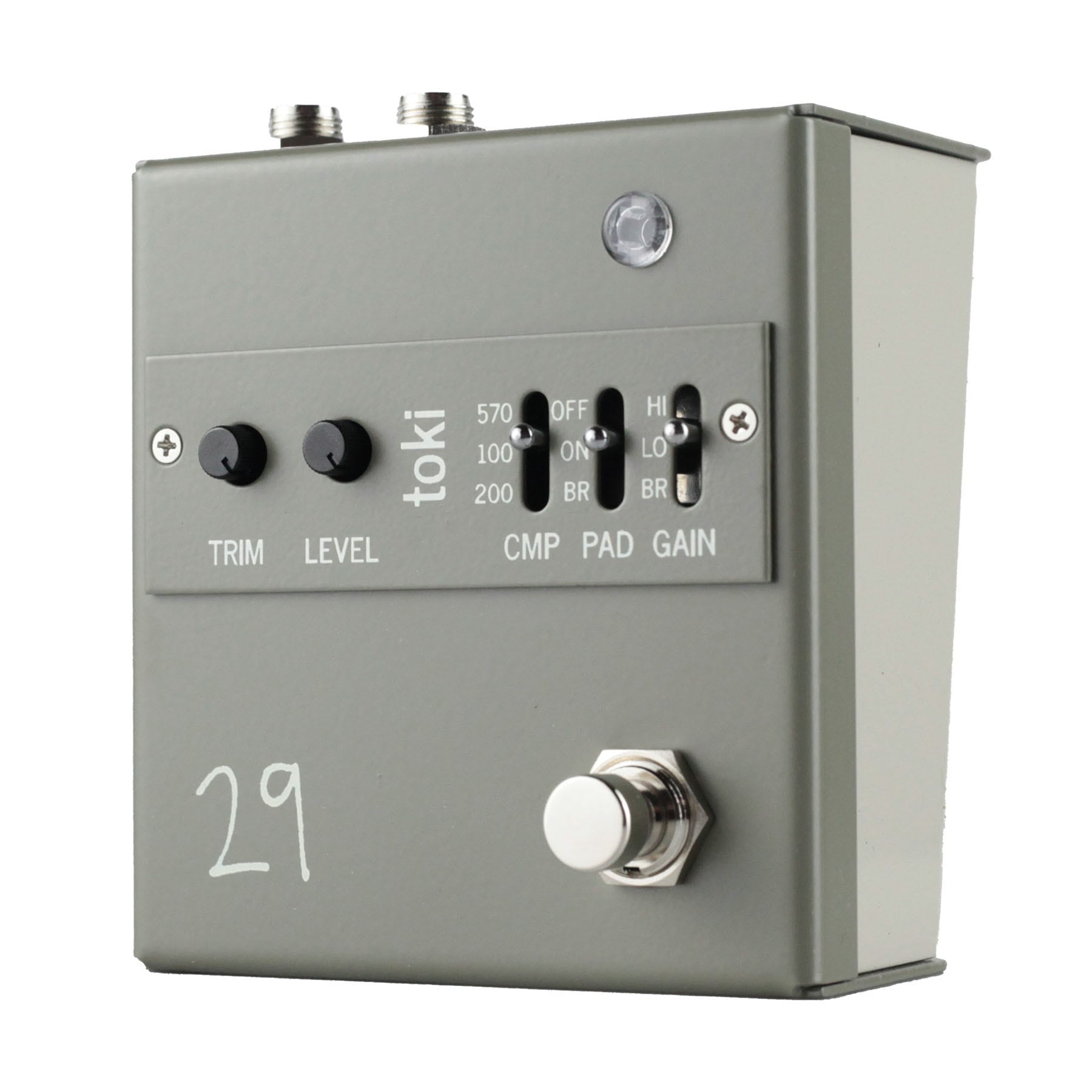 29 Pedals TOKI Fuzzy Driver Fuzz Guitar Effect Pedal