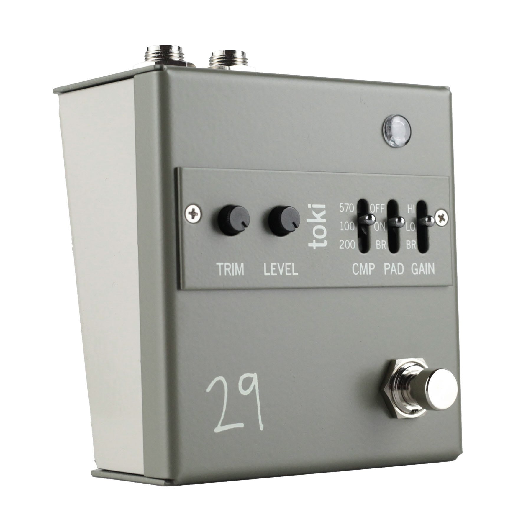 29 Pedals TOKI Fuzzy Driver Fuzz Guitar Effect Pedal