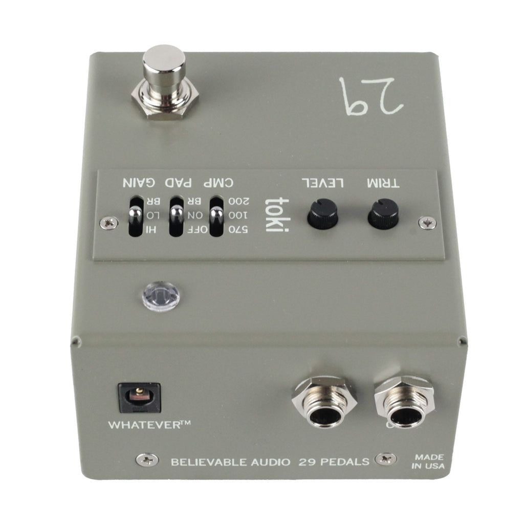 29 Pedals TOKI Fuzzy Driver Fuzz Guitar Effect Pedal