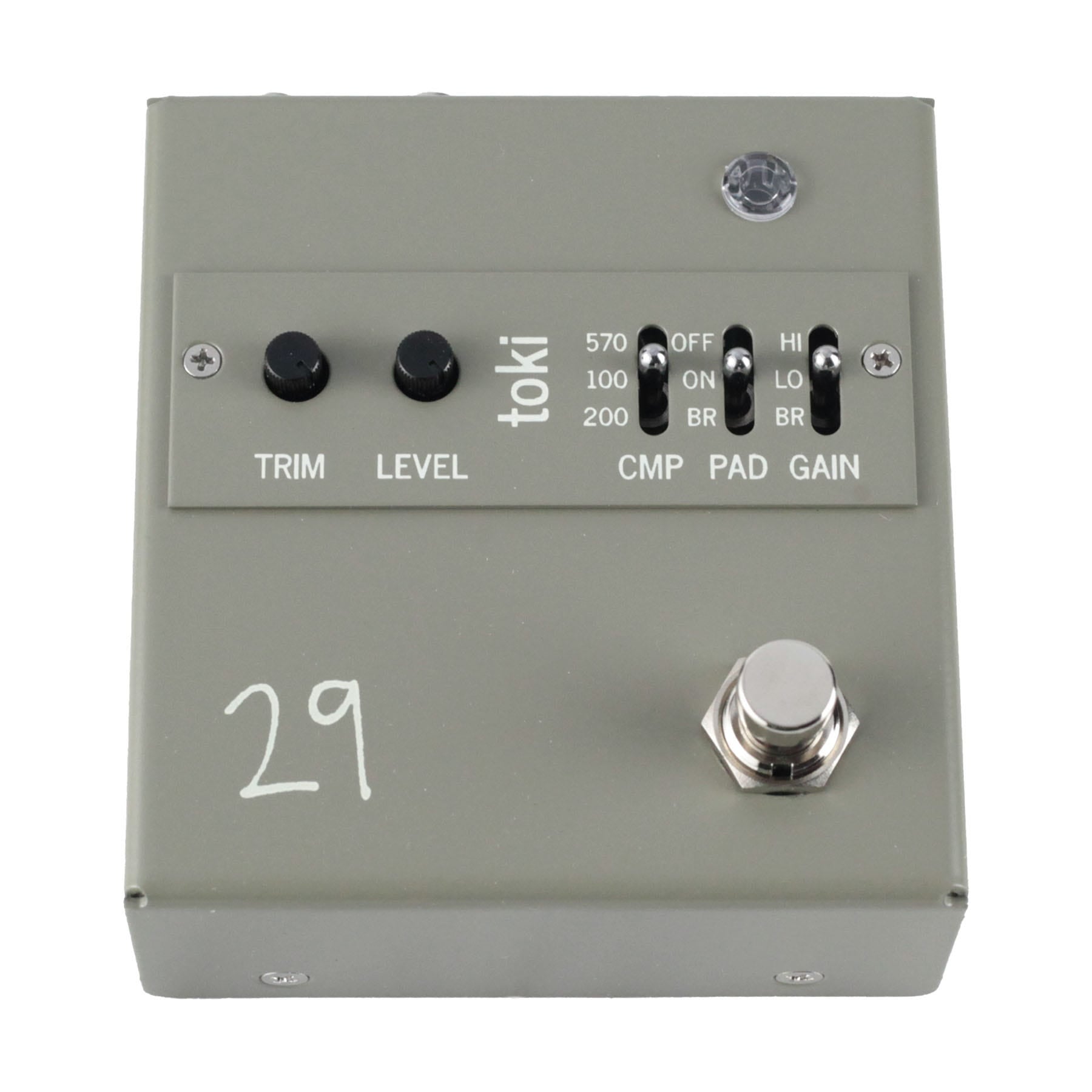 29 Pedals TOKI Fuzzy Driver Fuzz Guitar Effect Pedal