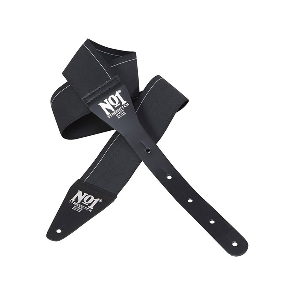 Levy's MNO1-BLK The Original No. 1 Stretch Acoustic Guitar Strap