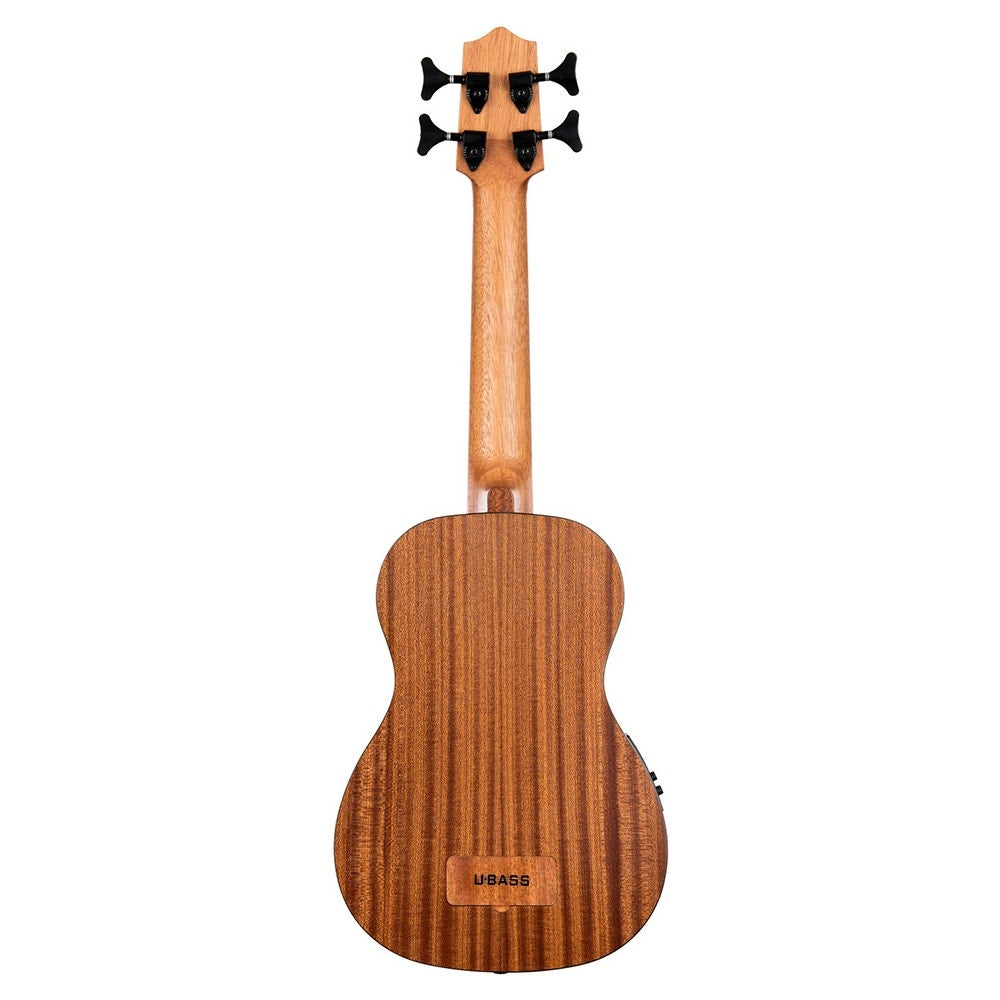 Kala Rumbler U-Bass Acoustic-Electric Ukulele Bass, Fretted with Gig Bag