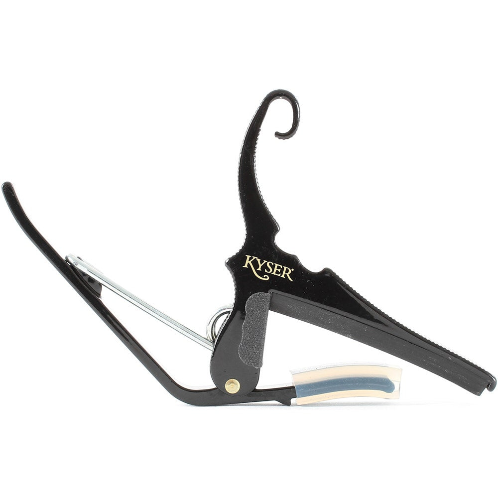 Kyser KG12B 12-String Quick-Change Guitar Capo - Black