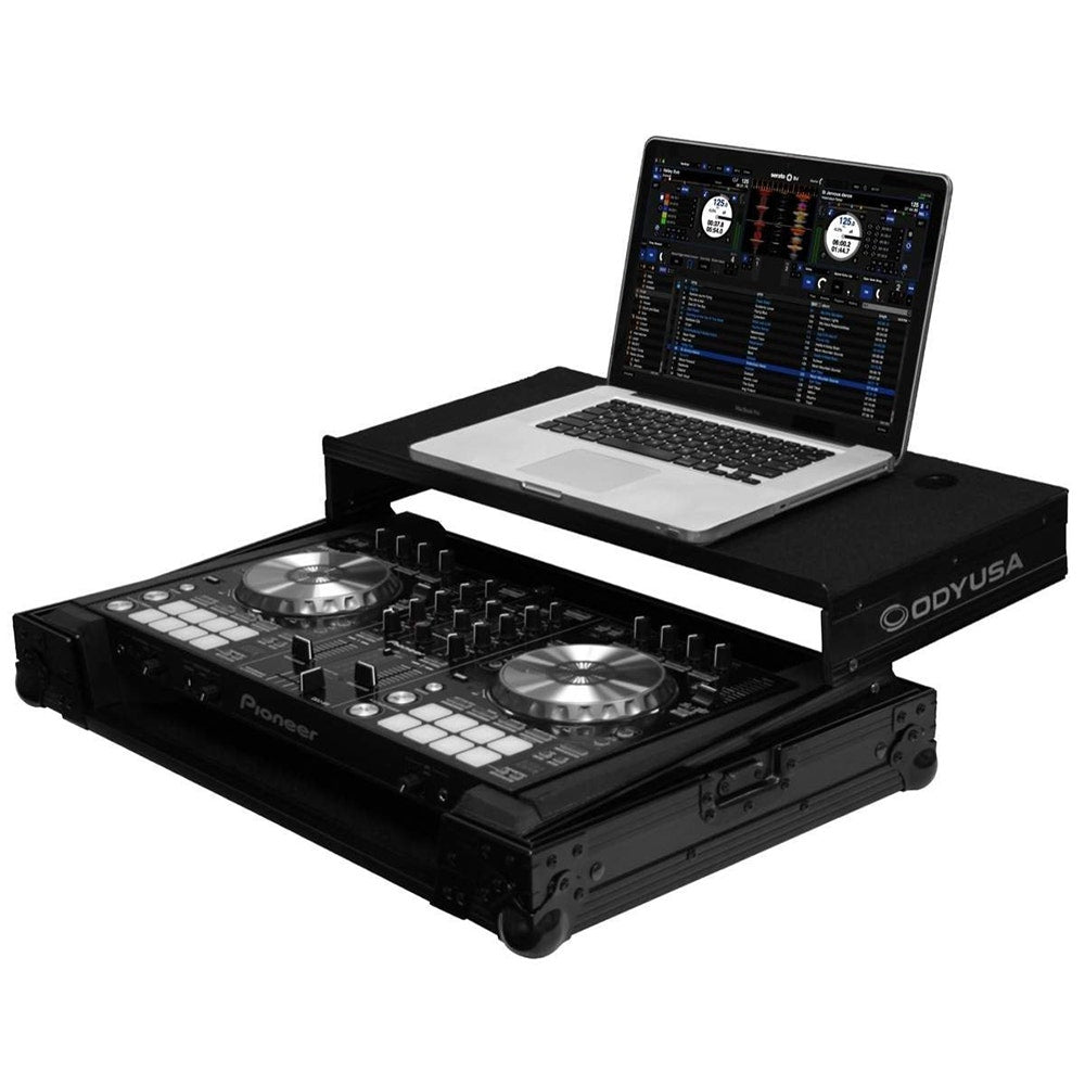 Odyssey FZGSPIDDJSRBL Black Label Pioneer DDJ-SR Controller Glide Style Case