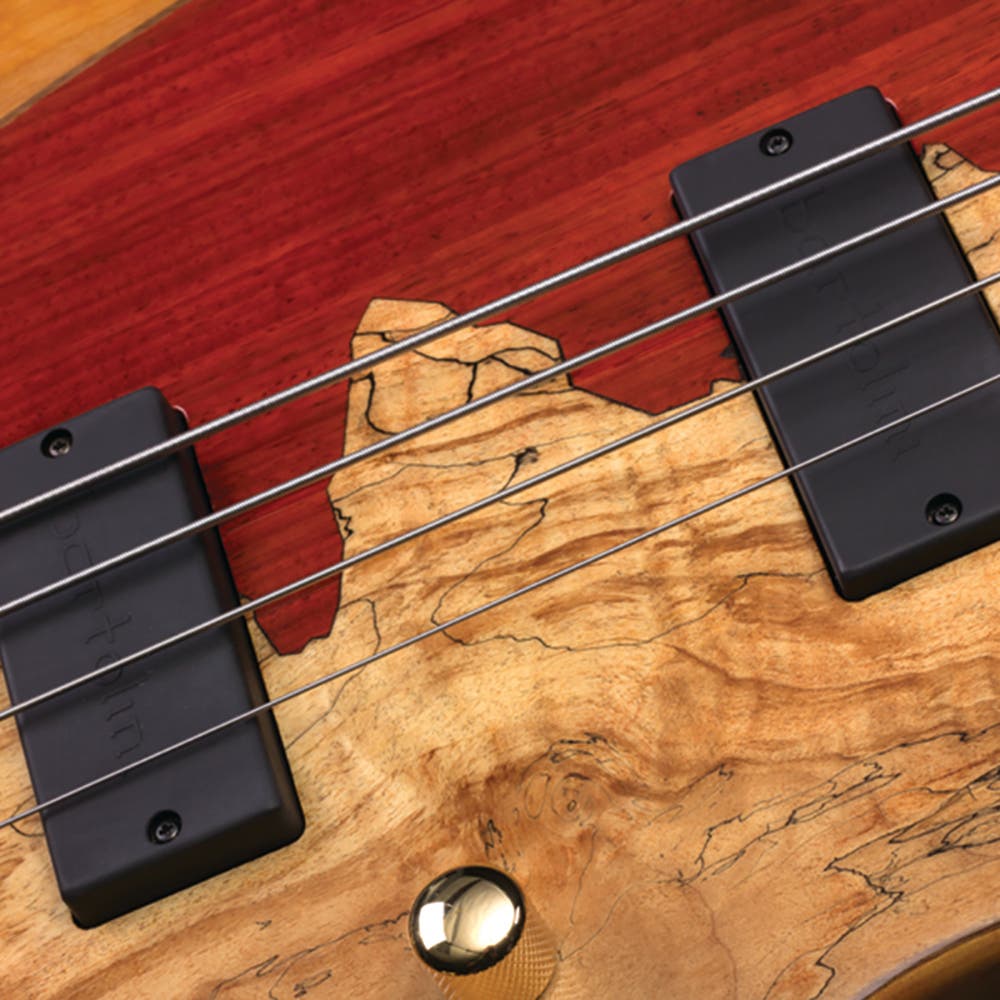 Cort Jeff Berlin Series 4-String Rithimic Bass Guitar - Natural Rosewood
