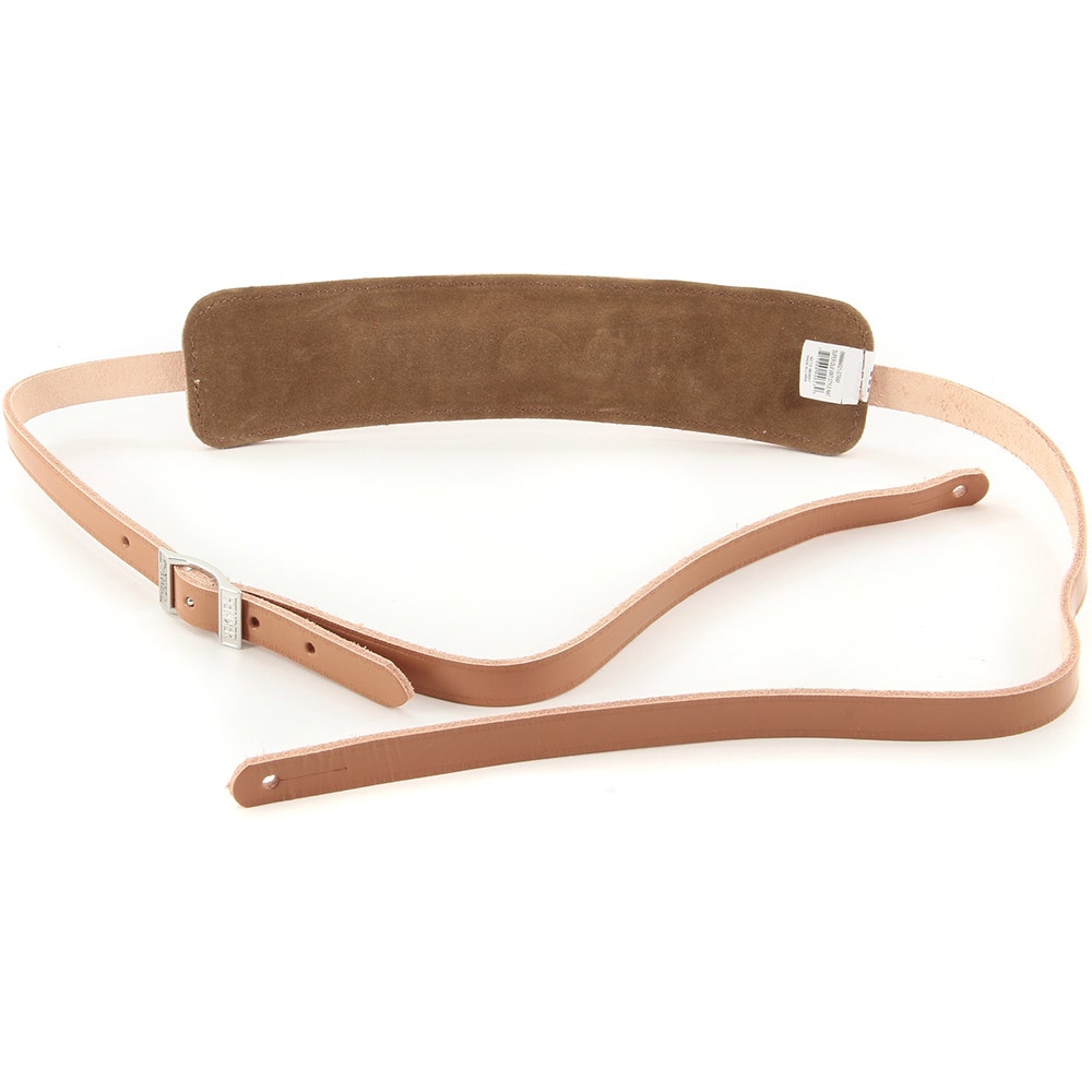 Fender Deluxe Vintage Leather Guitar Strap - Natural