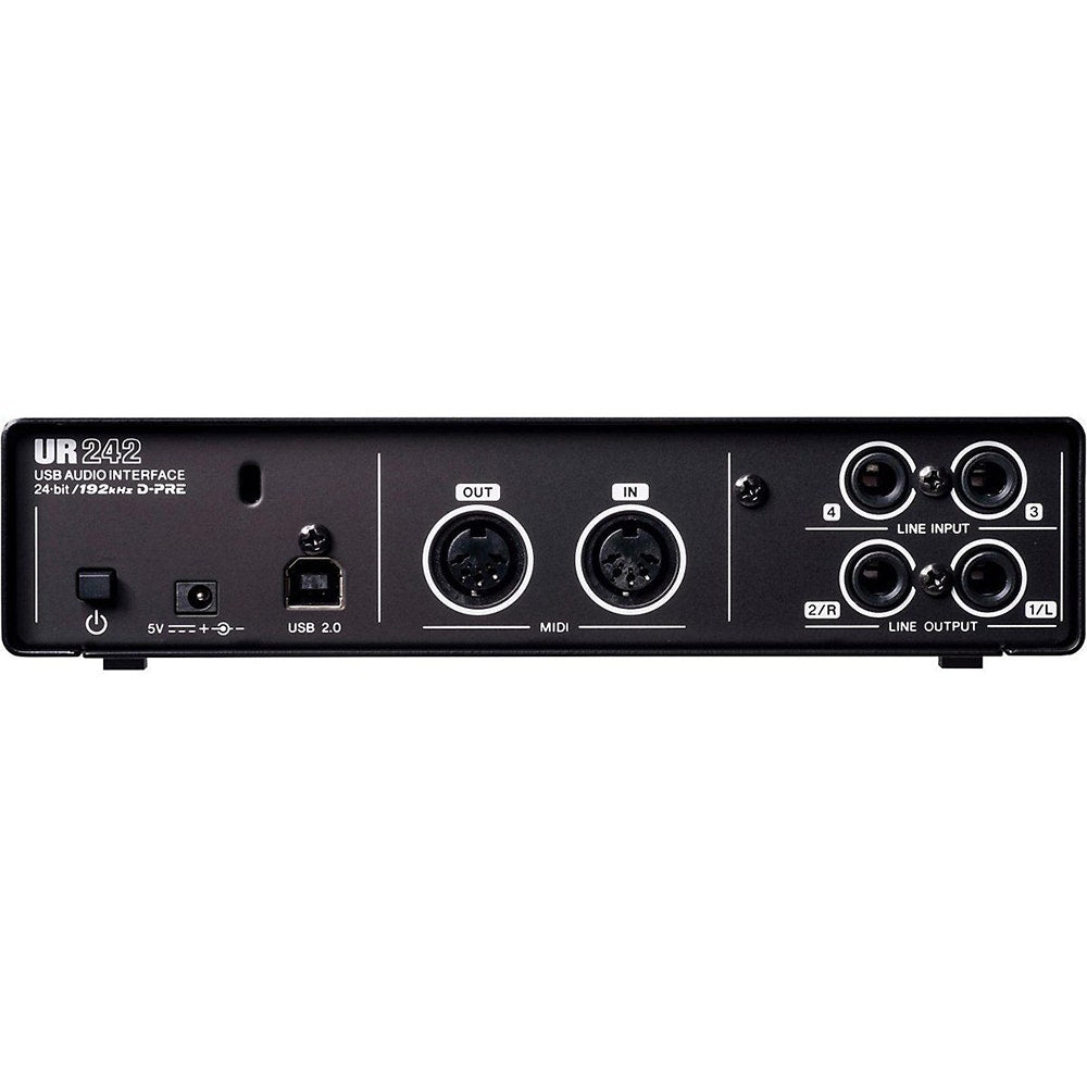 Steinberg UR242 USB 2.0 Audio Recording Interface with iPad Connectivity