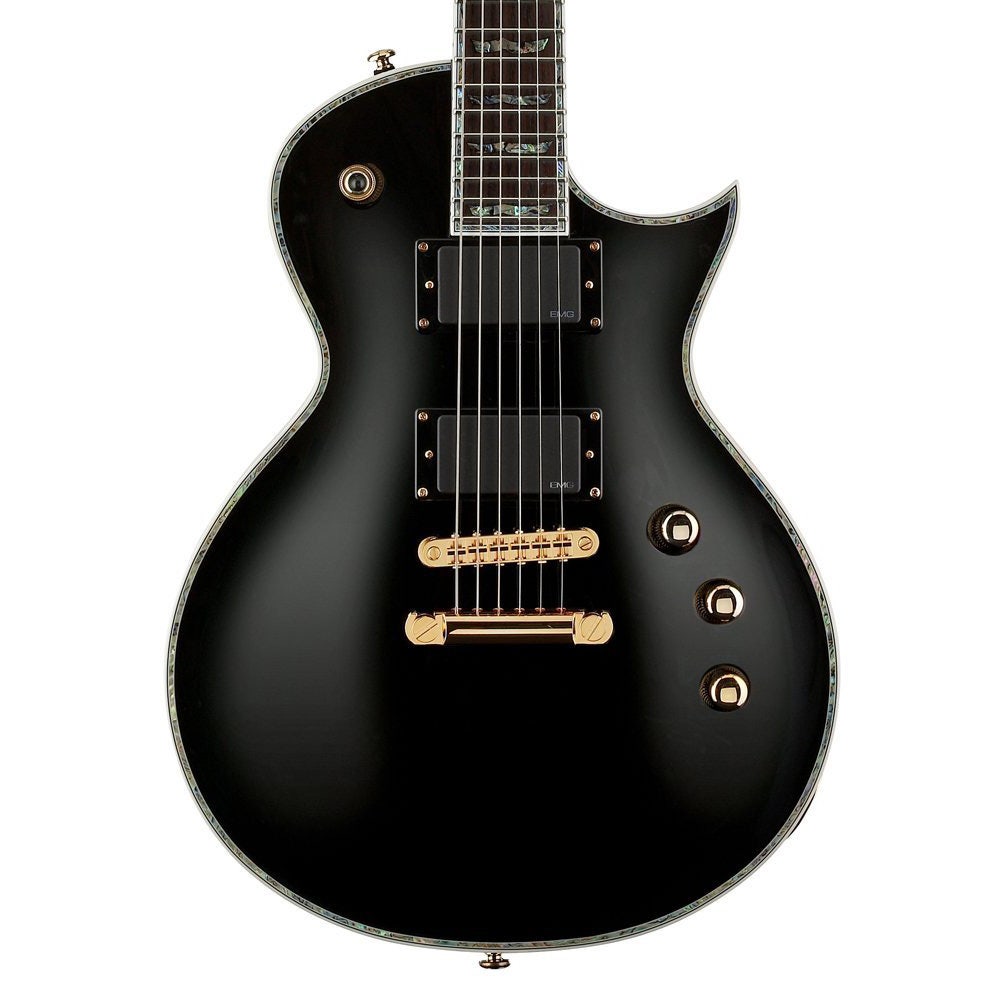 ESP LTD EC-1000 Mahogany Body/Neck with Rosewood Fingerboard & EMG Pickups Electric Guitar - Black (B-STOCK)