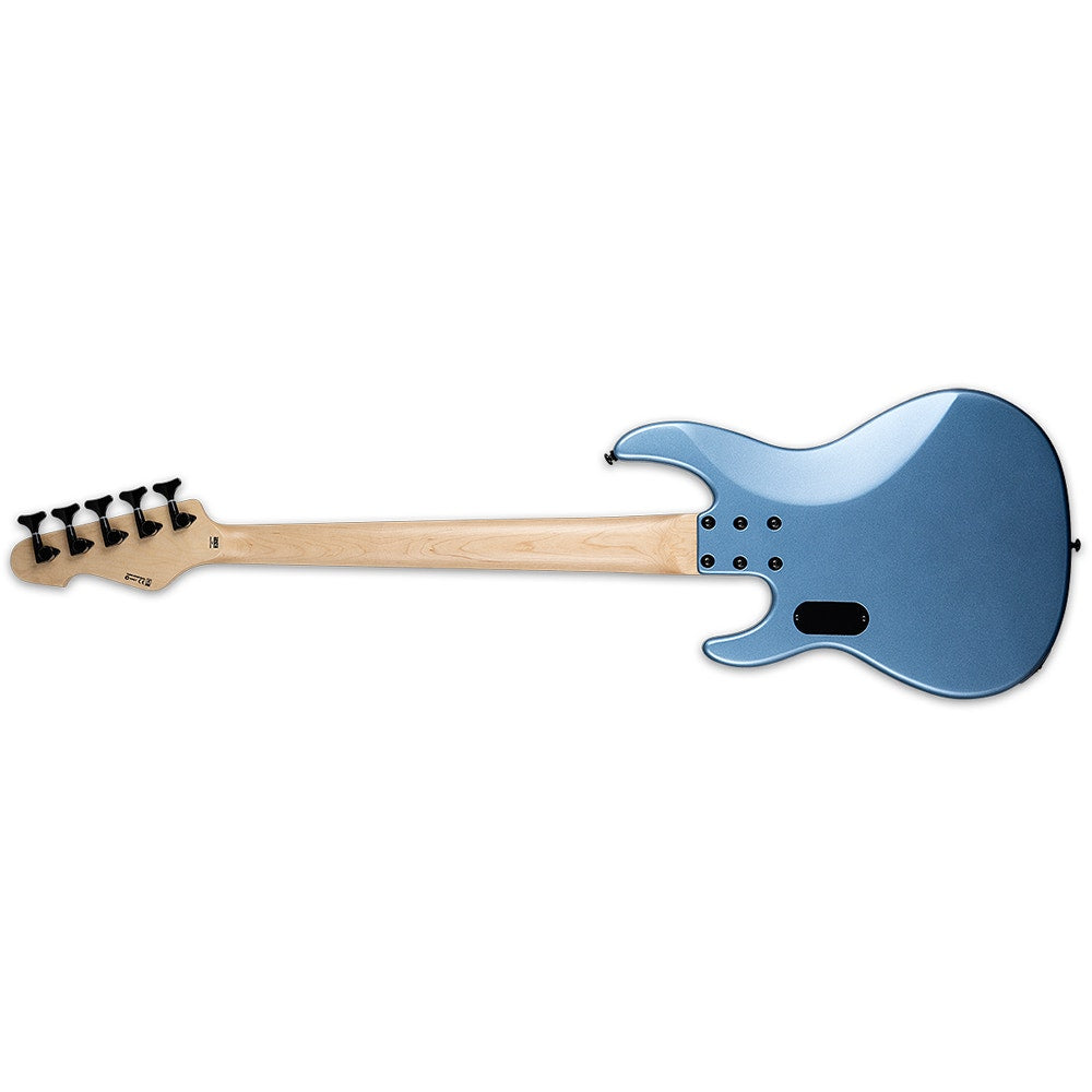 ESP LTD AP-5 Bass Guitar, 5-String, Macassar Ebony Fingerboard, Pelham Blue