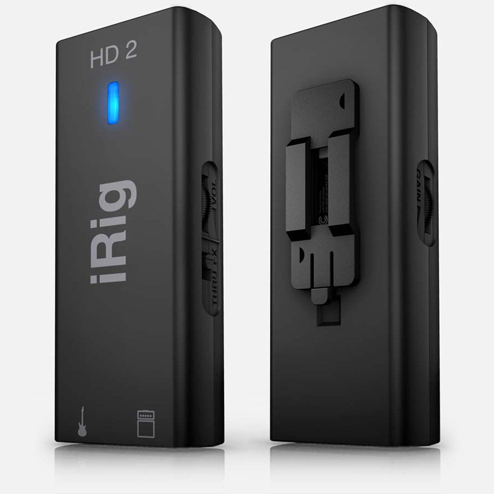 IK Multimedia iRig HD 2 96Khz Digital Audio Mobile Guitar Interface