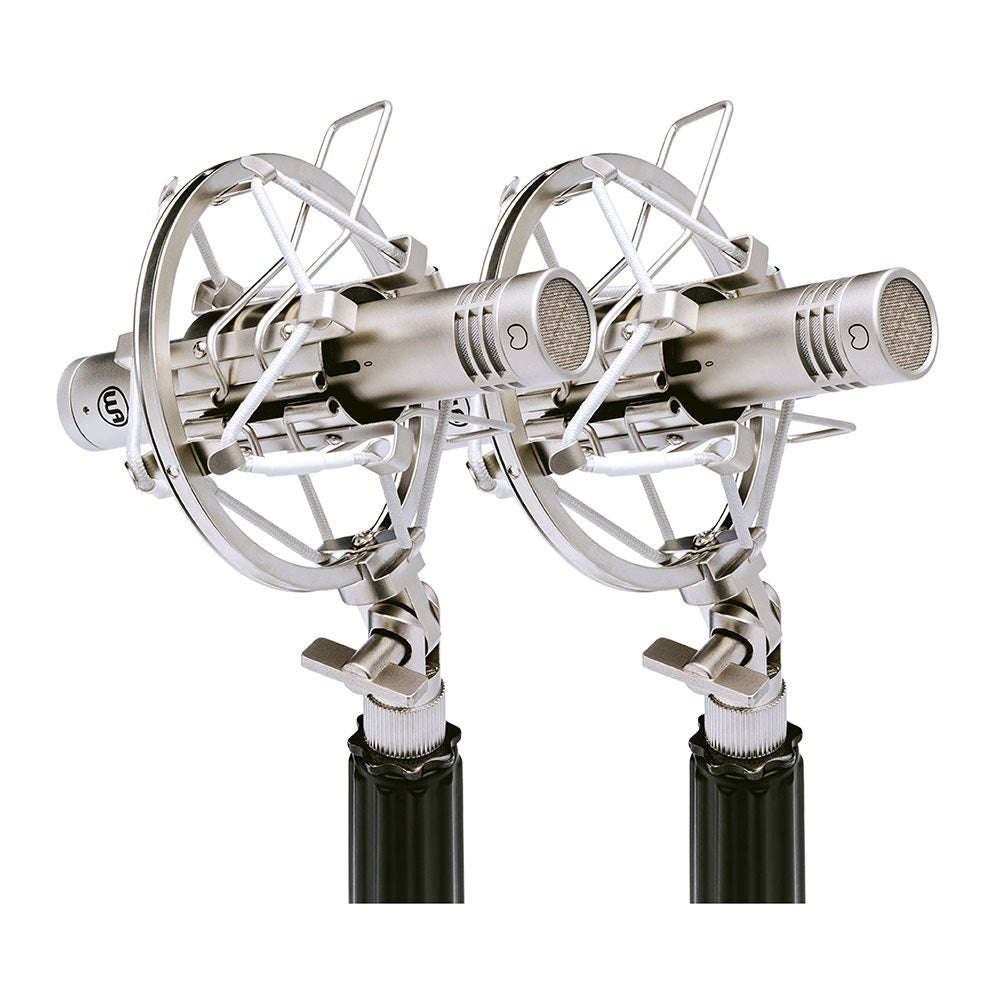 Warm Audio WA-84 Vintage Style Small Capsule Studio Microphone, Stereo Pair, Nickel (B-STOCK)