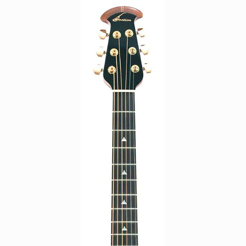 Ovation 2078AX Elite 2078 AX Deep Contour Acoustic/Electric Guitar - Black Cherry Burst