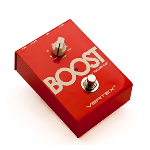 Vertex Effects Boost Guitar Effects Pedal, LTD Edition Fiesta Red