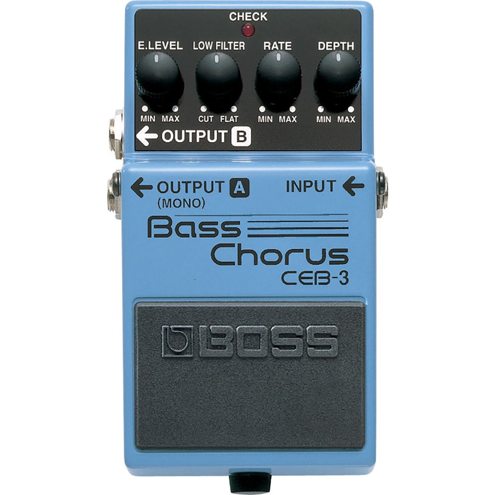 BOSS CEB-3 Bass Chorus Guitar Effects Pedal
