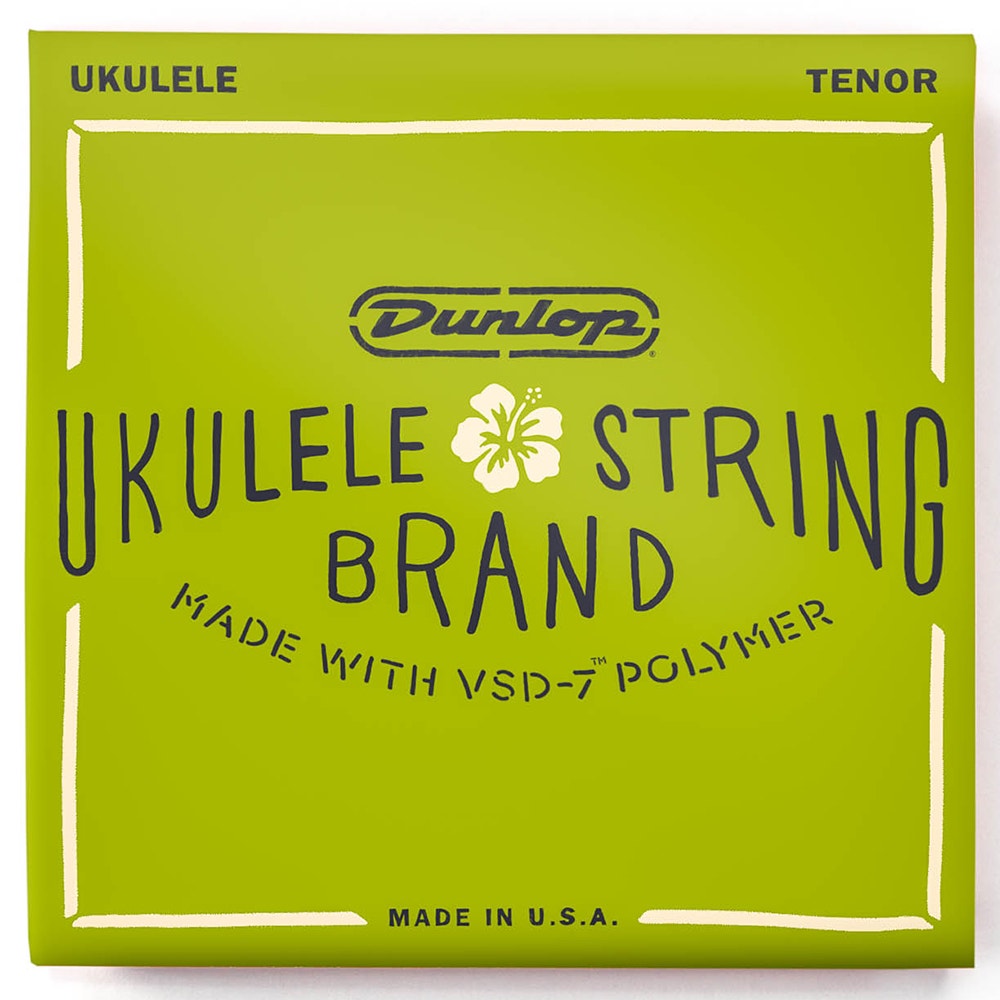 Dunlop DUQ303 VSD-7 Polymer Tenor Ukulele Strings 4-String Set .025-.026