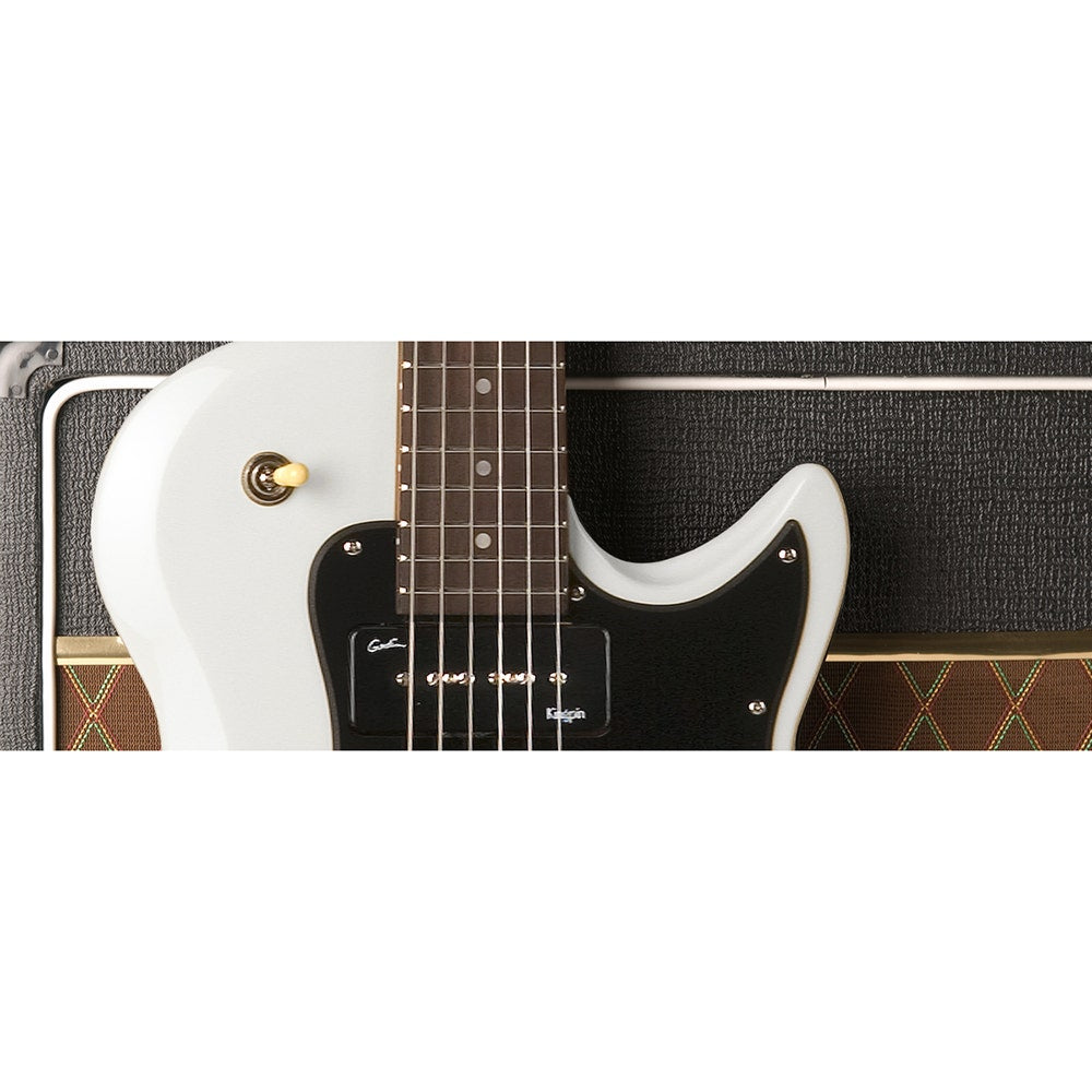 Godin 039456 Richmond Empire P90 Single Cutaway Electric Guitar with Gig Bag - White