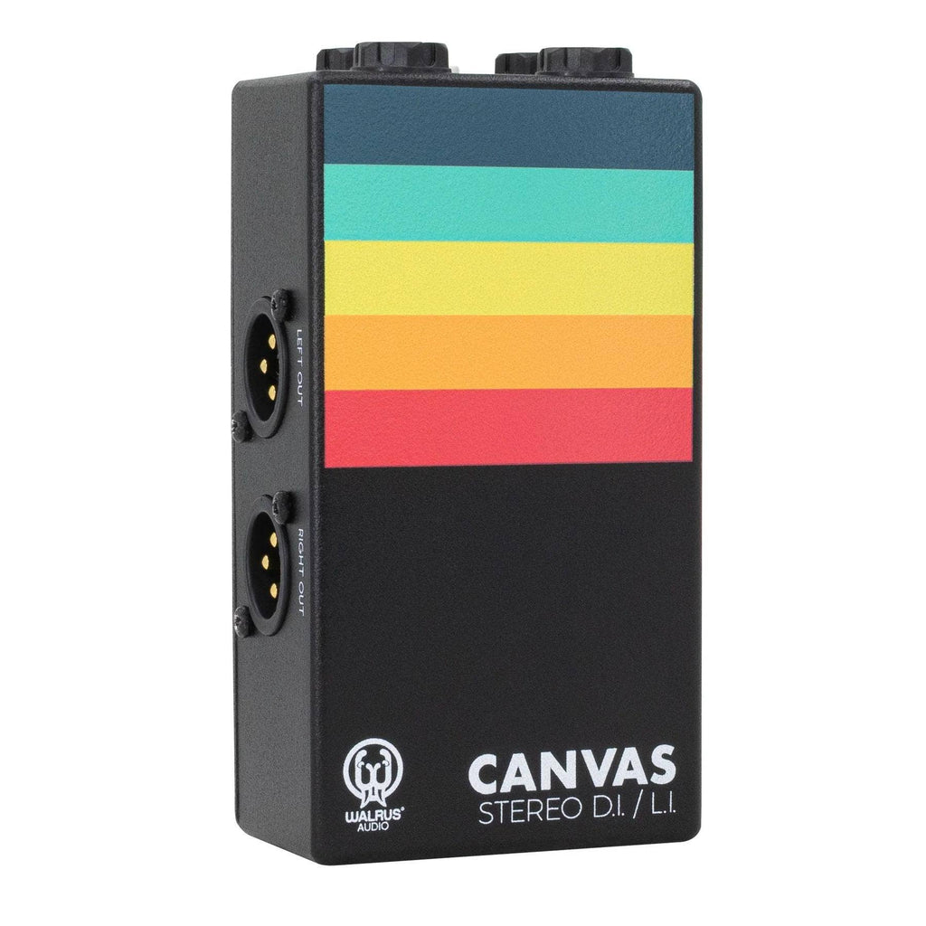 Walrus Audio Canvas Stereo Dual Line Isolator / D.I. Guitar Effects Pedal