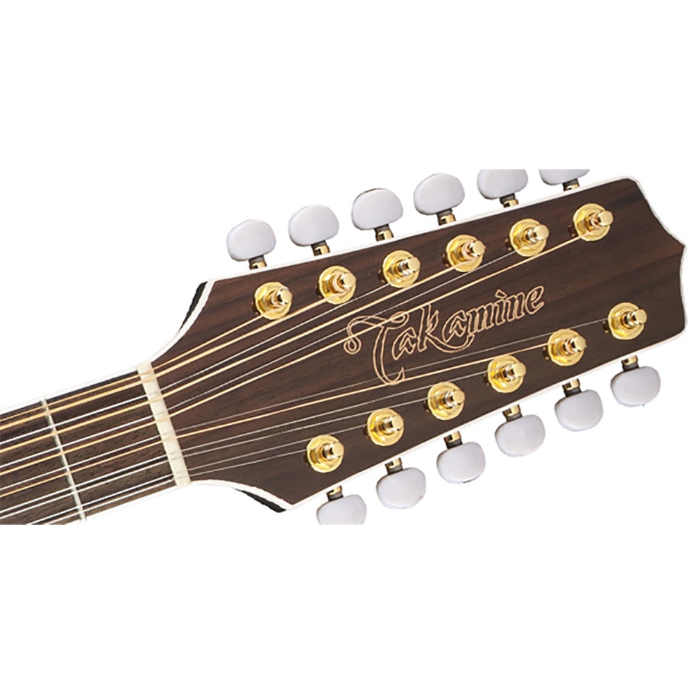 Takamine GJ72CE-12 12-string Jumbo Cutaway Acoustic-Electric Guitar in Brown Sunburst (B-Stock)