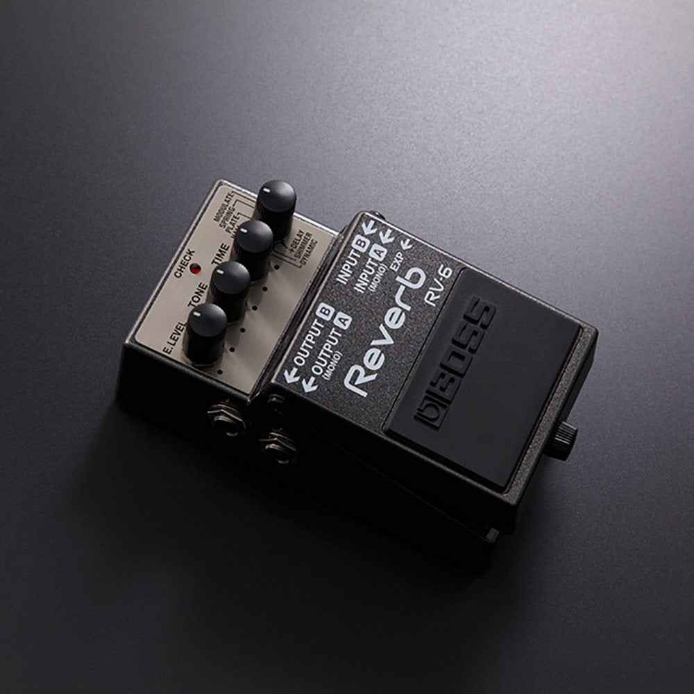 BOSS RV-6 Digital Reverb Guitar Effects Pedal