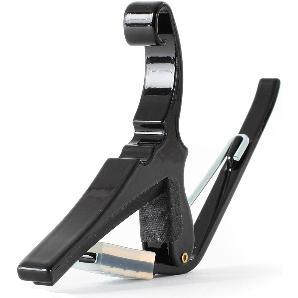 Kyser KG6B 6-String Quick-Change Capo for Acoustic Guitars - Black