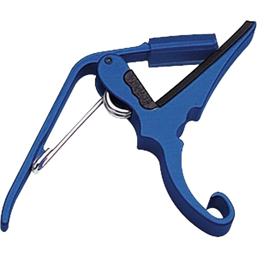 Kyser KG6U 6-String Quick-Change Capo for Acoustic Guitars - Blue