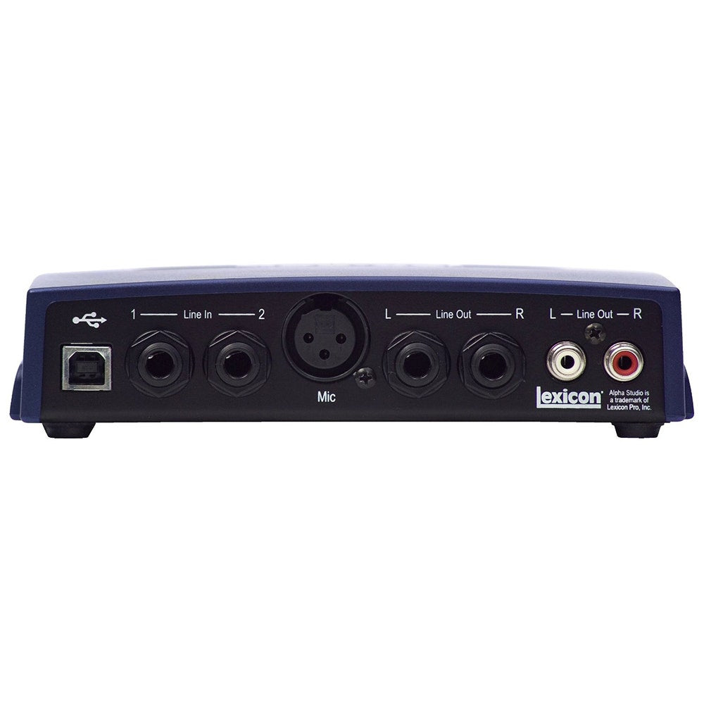 Lexicon Alpha 2-Channel Desktop Recording Interface