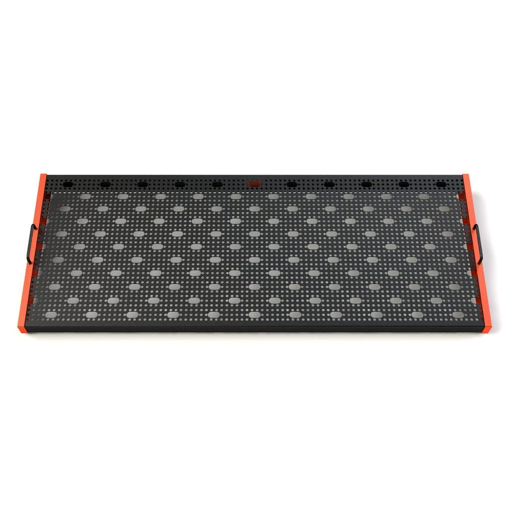 Temple Audio Design TRIO 43 Temple Red Pedalboard