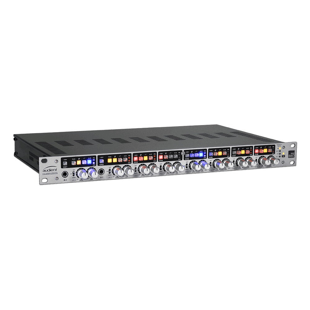 Audient ASP880 8-Channel Microphone Preamplifier and ADC (B-STOCK)