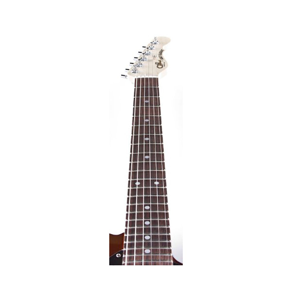 G&L USA ASAT Classic Bluesboy Semi-Hollow Electric Guitar, Rosewood Fingerboard, Hard Case - Whiskey