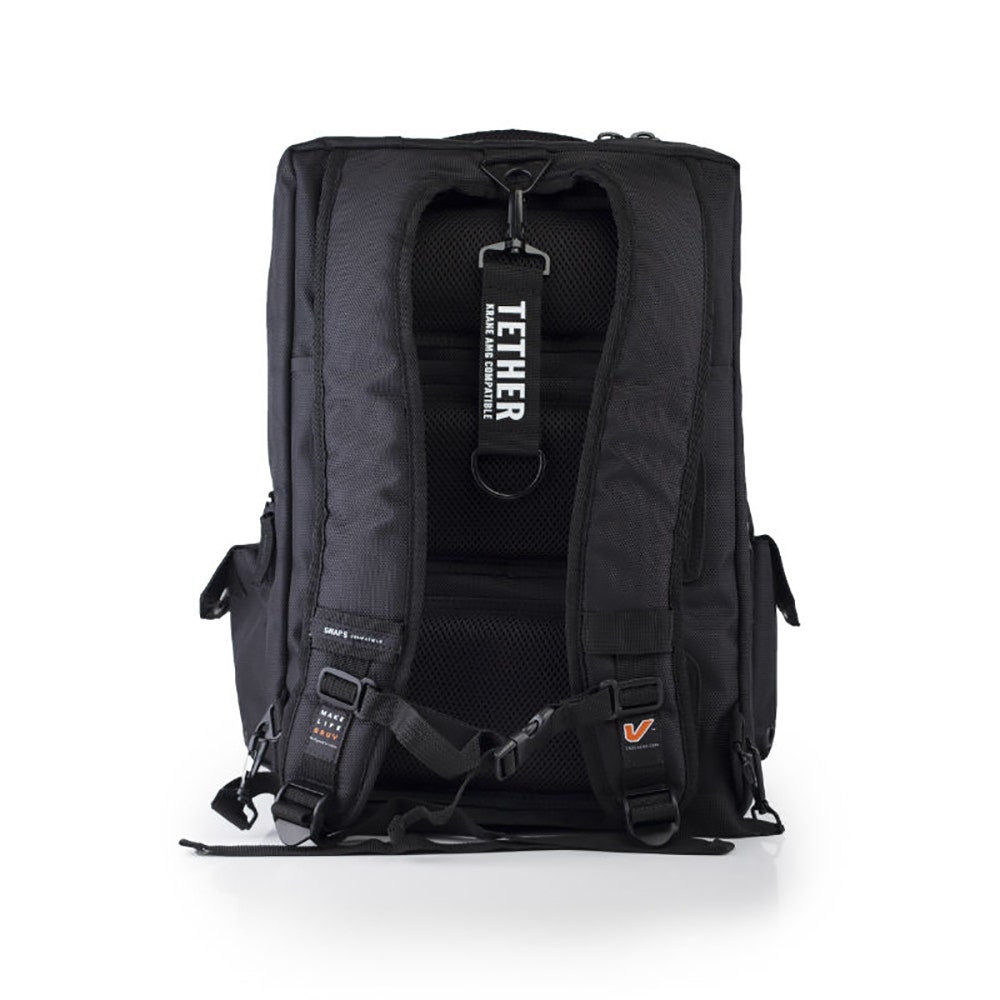Gruv Gear VENUEBAG02-STL Club Bag Flight Smart Tech Backpack - Black/Stealth