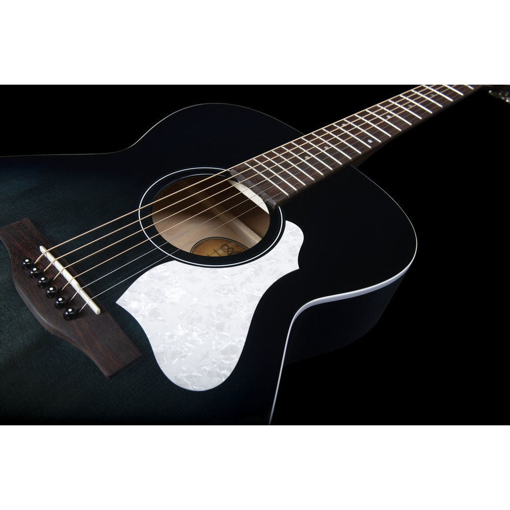 Art & Lutherie Legacy Q Discrete Concert Hall Acoustic Electric Guitar, Indigo Blue HG