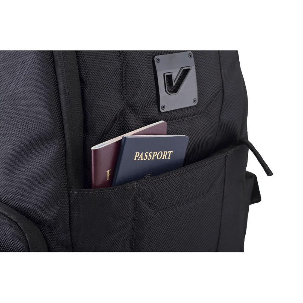 Gruv Gear VENUEBAG02-STL Club Bag Flight Smart Tech Backpack - Black/Stealth