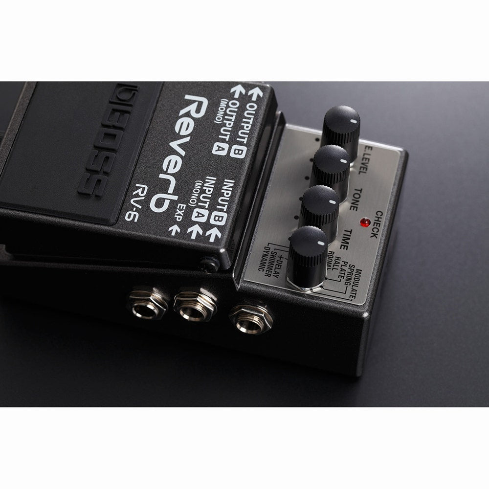 BOSS RV-6 Digital Reverb Guitar Effects Pedal