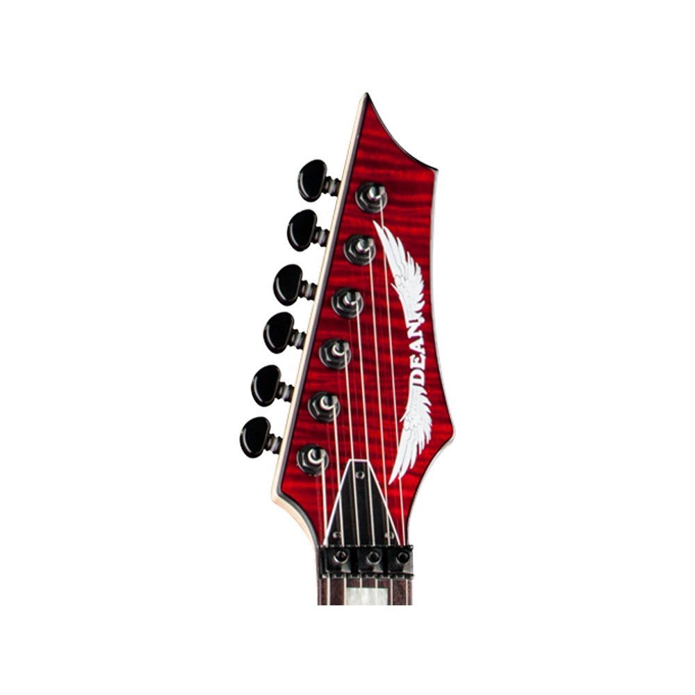 Dean Guitars Michael Angelo Batio Signature Series MAB3 Electric Guitar (Transparent Red)