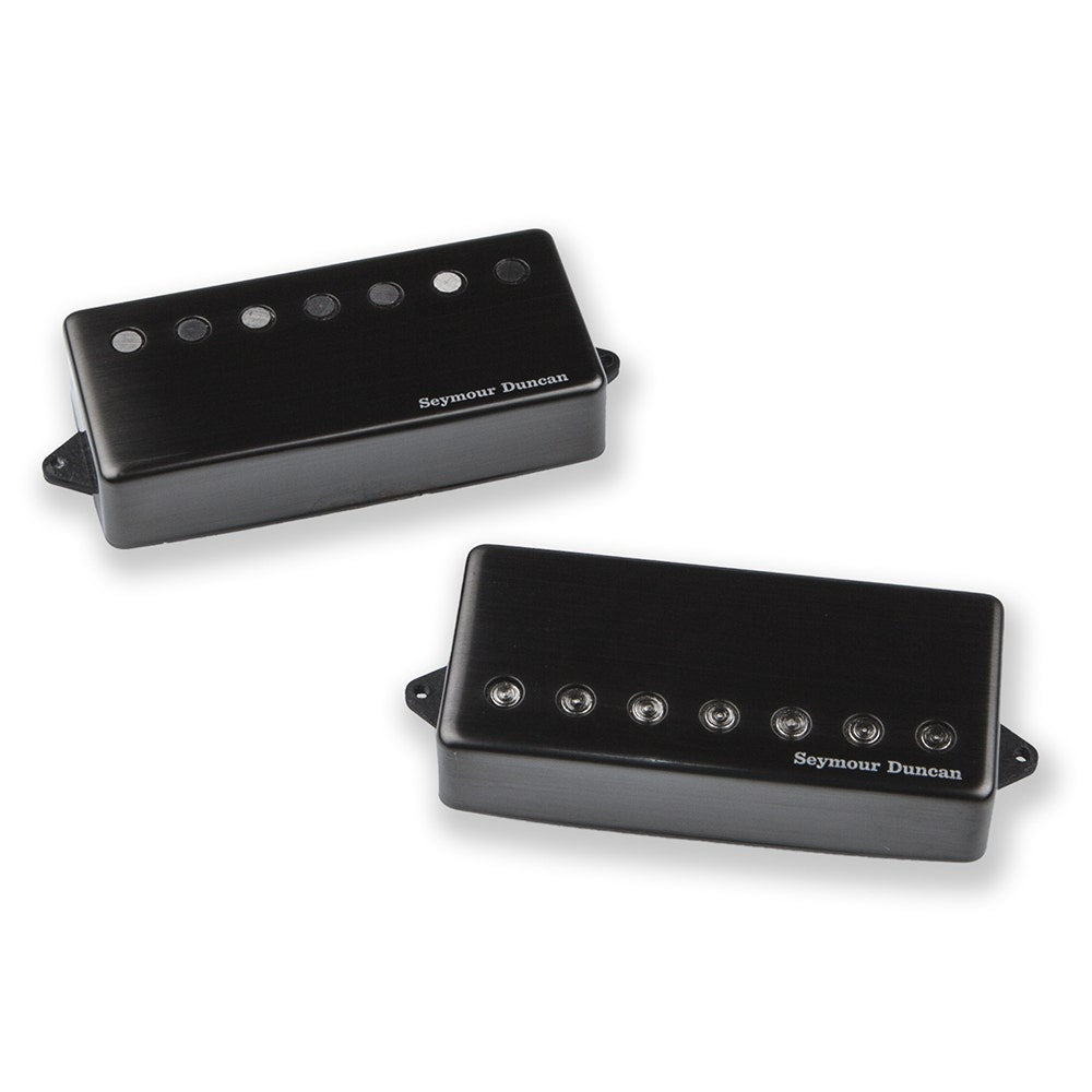 Seymour Duncan Jeff Loomis Blackouts Passive Mount 7-String Pickup Set - Black