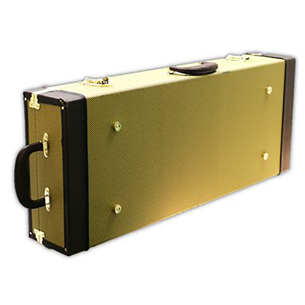 Kala HCT-UB Rectangular Acoustic U‑Bass Hard Case - Tweed