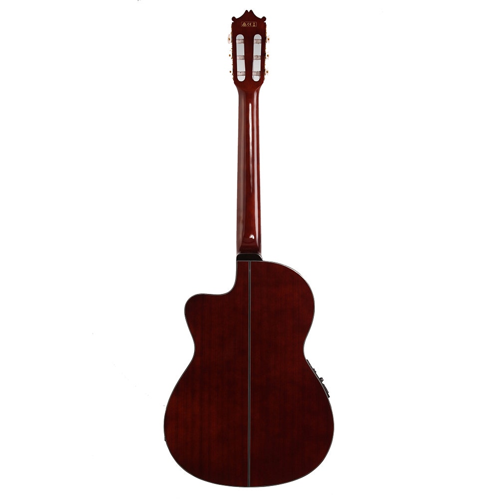 Ibanez GA5TCE Thinline Cutaway Classical Acoustic-Electric Guitar - Natural (B-STOCK)