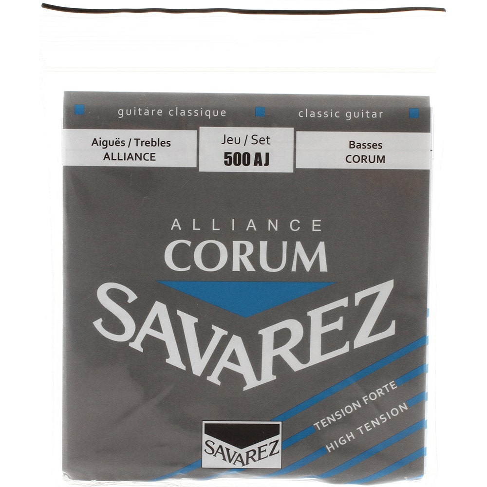 Savarez 500-AJ Corum 500J Rectified Nylon High Tension Bass Strings