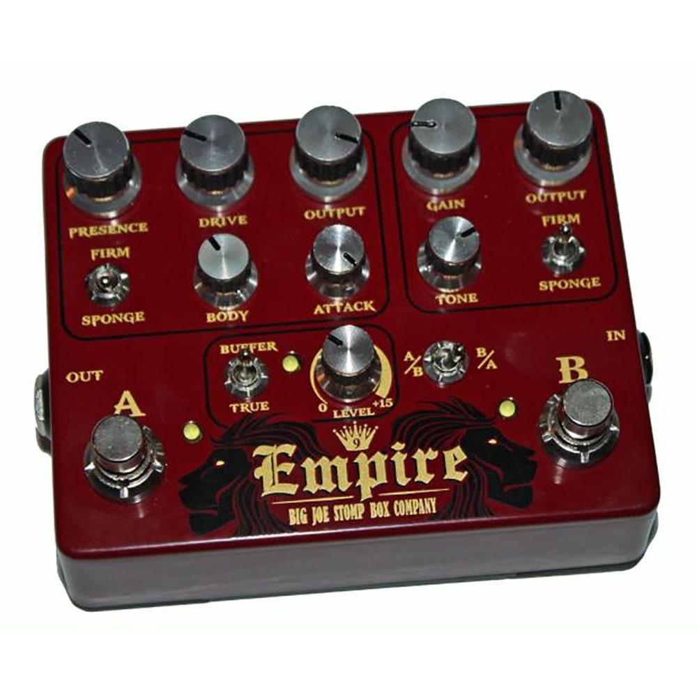 Big Joe Stomp Box Company B-502 Empire Overdrive Guitar Effect Pedal