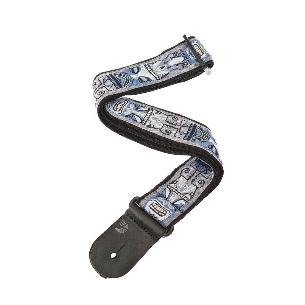 D'Addario Planet Waves 50A05 Nylon Woven Guitar Bass Strap, Tiki