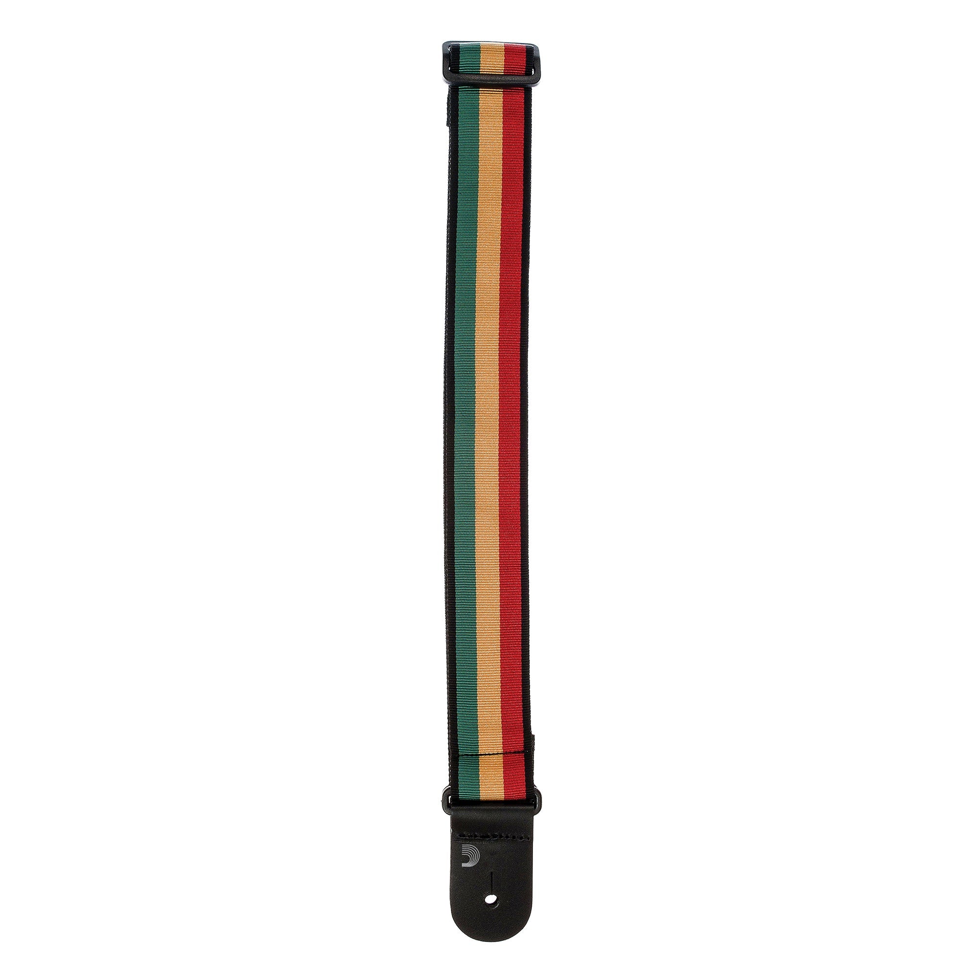 D'Addario Planet Waves 50A06 Nylon Woven Guitar Bass Strap, Jamaica