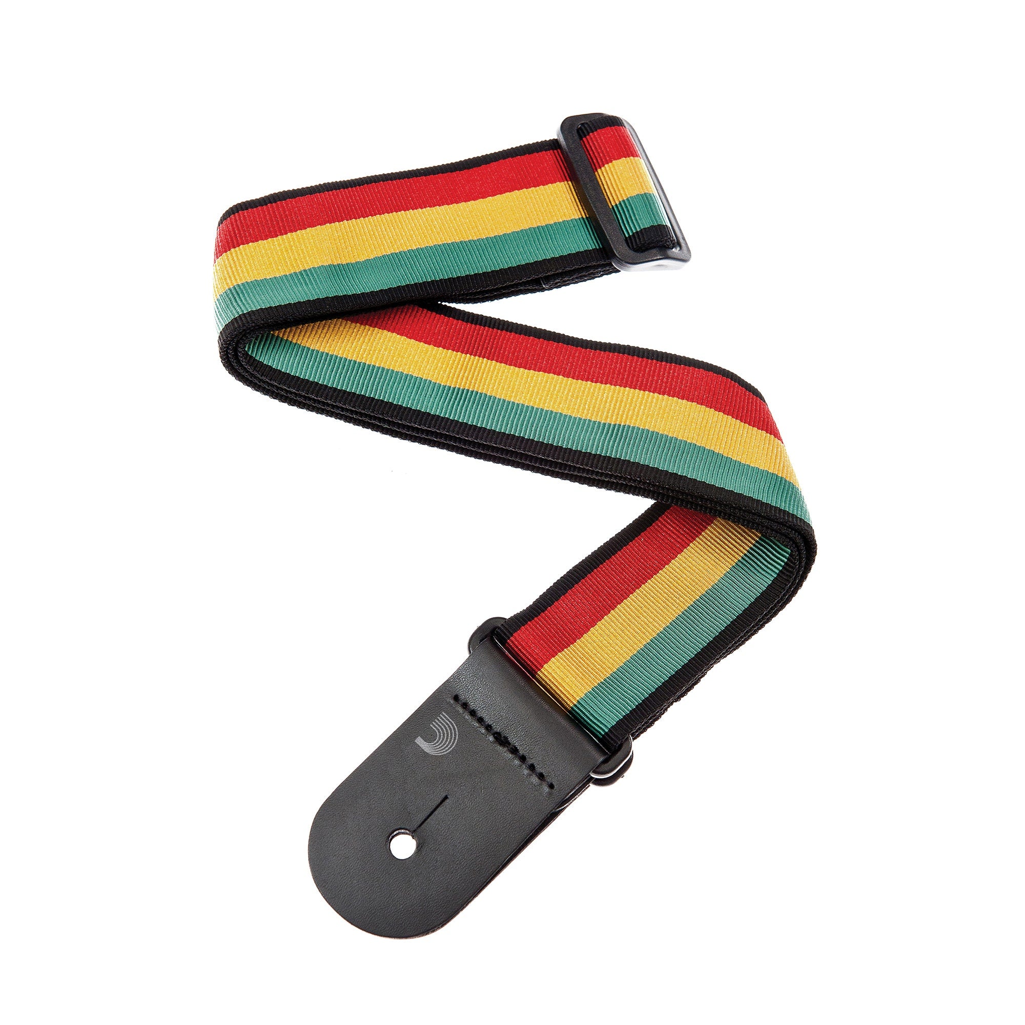 D'Addario Planet Waves 50A06 Nylon Woven Guitar Bass Strap, Jamaica
