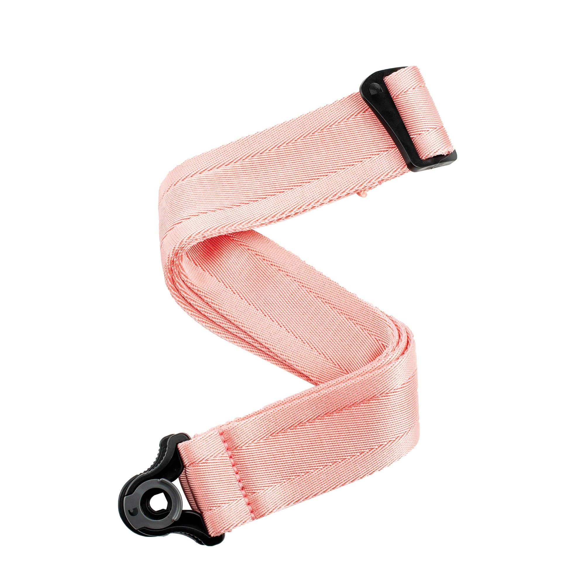 Planet Waves 50BAL06 Auto Lock Guitar Bass Strap, New Rose