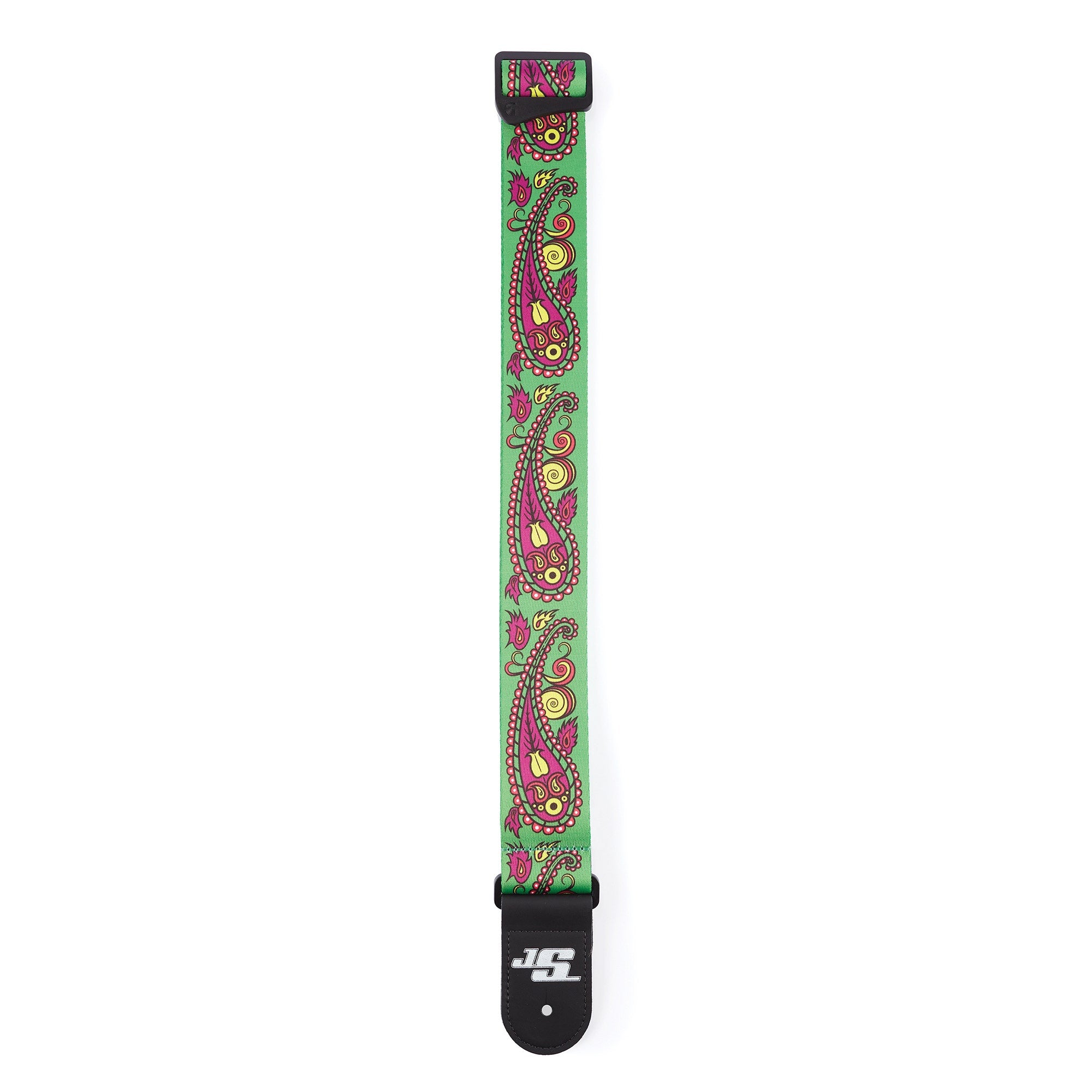 Planet Waves 50JS13 Joe Satriani Guitar Bass Strap, Paisley Green