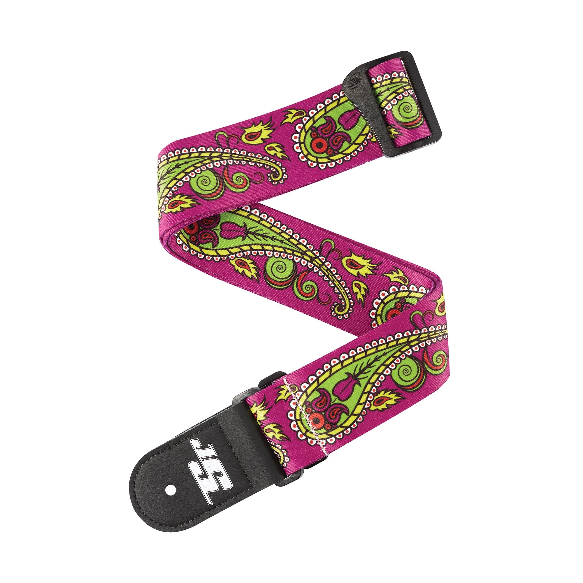 Planet Waves 50JS14 Joe Satriani Guitar Bass Strap, Paisley Purple