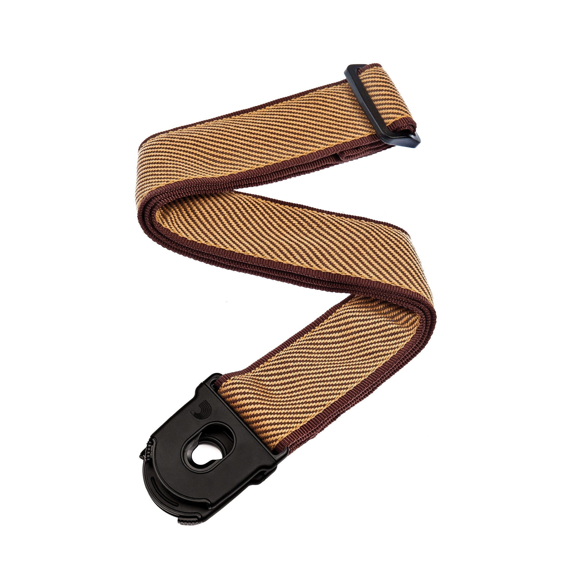 D'Addario Planet Waves 50PLB06 Planet Lock Guitar Strap - Tweed