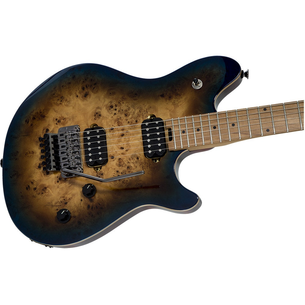 EVH Eddie Van Halen Wolfgang WG Standard Exotic Electric Guitar, Baked Maple Fingerboard, Midnight Sunset