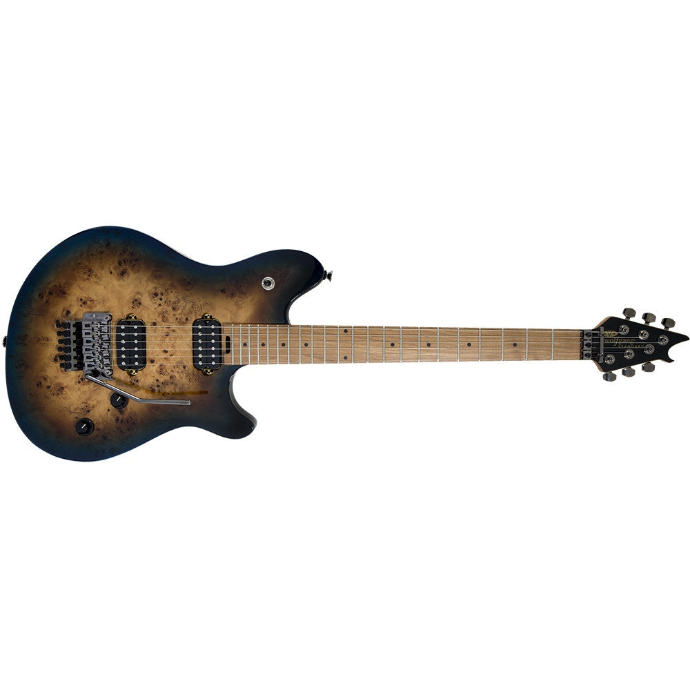 EVH Eddie Van Halen Wolfgang WG Standard Exotic Electric Guitar, Baked Maple Fingerboard, Midnight Sunset