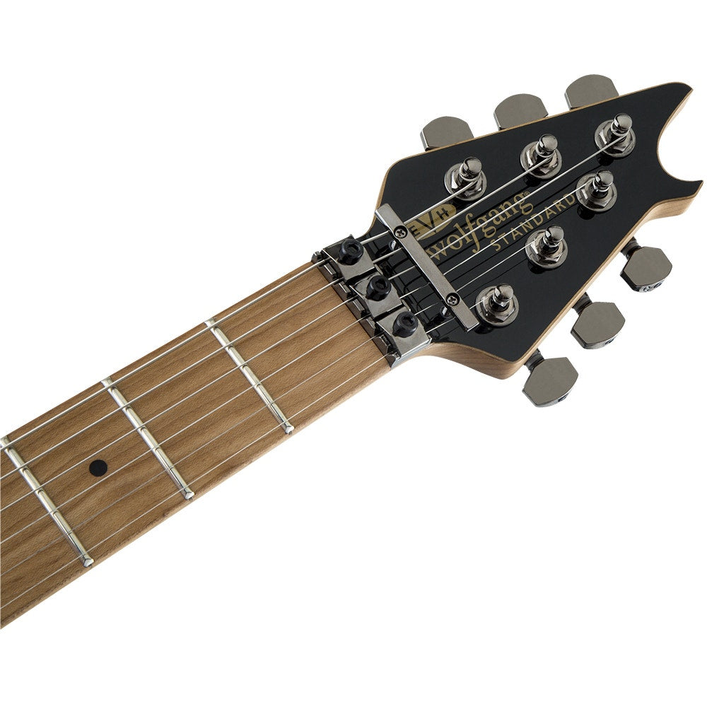 EVH Eddie Van Halen Wolfgang WG Standard Exotic Electric Guitar, Baked Maple Fingerboard, Midnight Sunset