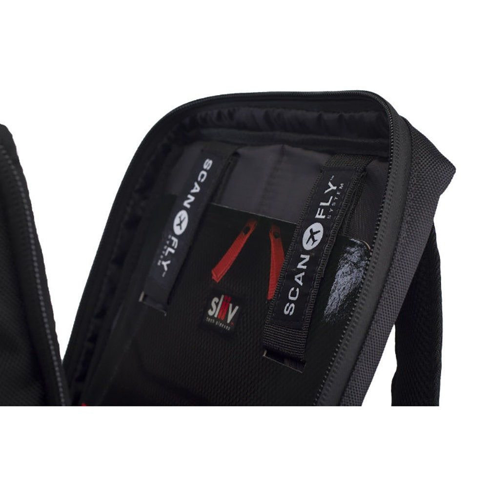 Gruv Gear VENUEBAG02-STL Club Bag Flight Smart Tech Backpack - Black/Stealth